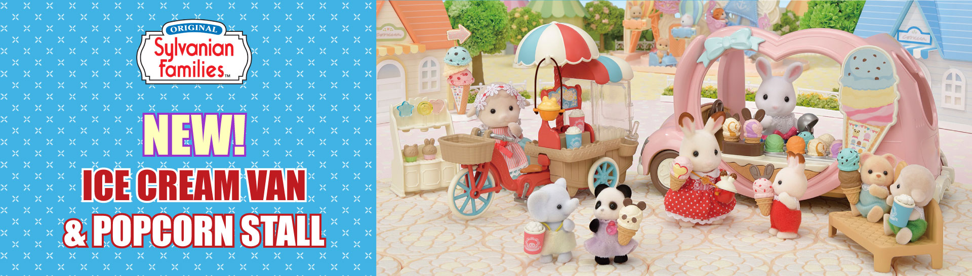 New Ice Cream Van & Popcorn Cart!