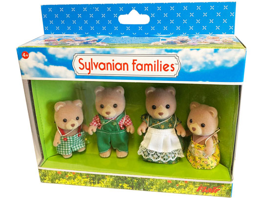 SYLVANIAN FAMILIES CALICO CRITTERS PETITE BEAR FAMILY CHILD SISTER BROTHER 
