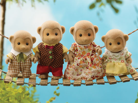 Sylvanian Families Monkey Family Set 