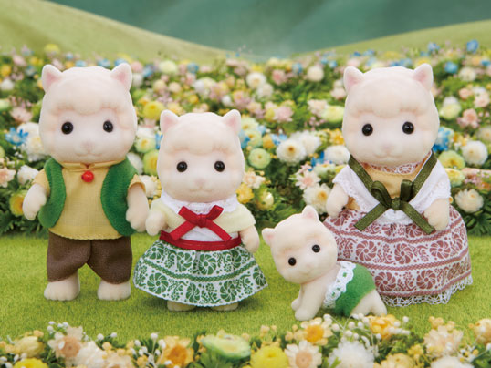 Sylvanian Families Wolly Alpaca Family 5358 for sale online