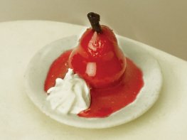 [DB] Dessert: Poached Pear & Cream