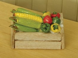 [DB] Crate of Sweetcorn & Peppers