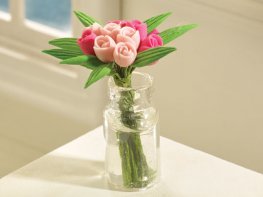 [DB] Vase of Pink Tulips