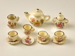 [DB] Ceramic Tea Set - Pale Yellow