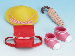 [SF] Rainy Day Accessories - Red