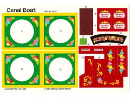 [SF] Sticker Sheets for Canal Boat (*)
