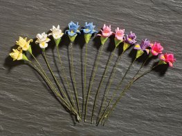 [DB] Flower Stems - 12 Irises
