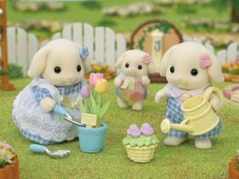 [SF] Blossom Gardening Set - Flora Rabbit Siblings